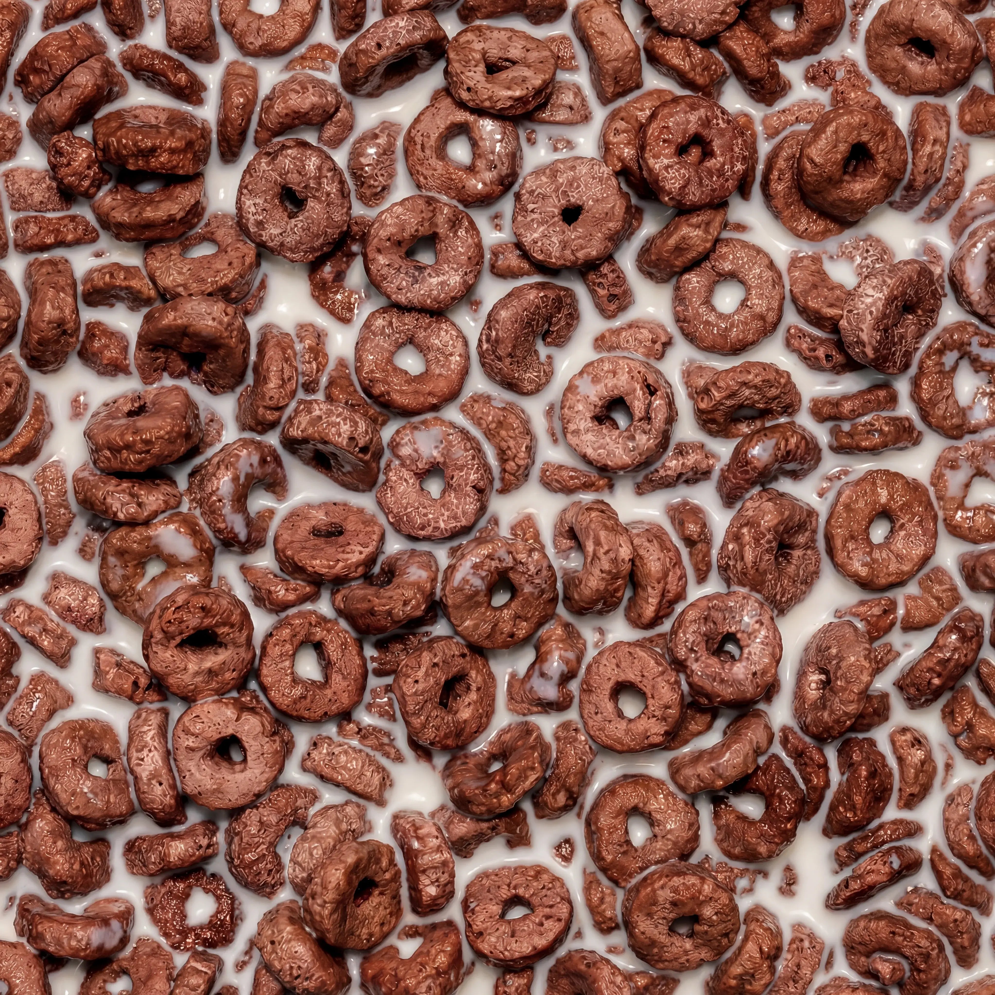 Close-up of Three Wishes Cocoa cereal