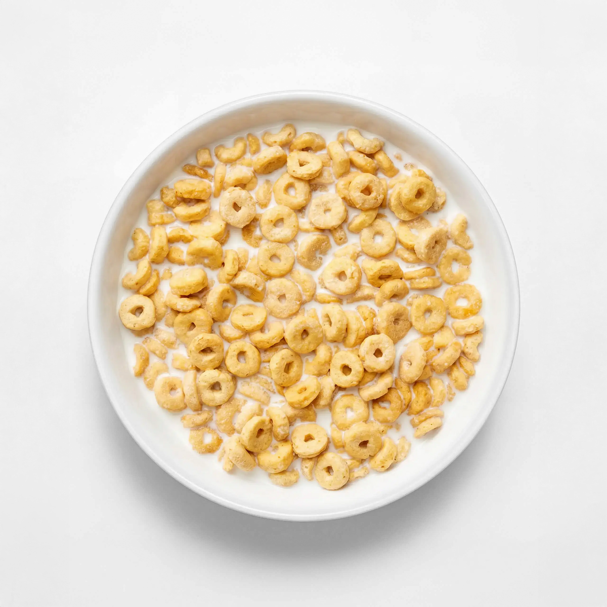 A bowl of Three Wishes Pumpkin Spice cereal
